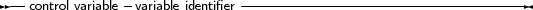 --control variable-variable identifier-----------------------------------
     