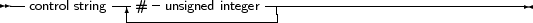 --control string--#  -unsigned integer-------------------------------
              -------------------|
     